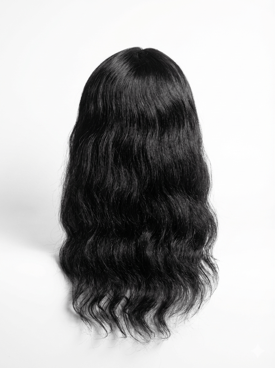 Mono Base Wig - 100% Remy Human Hair | Breathable & Natural Scalp Appearance